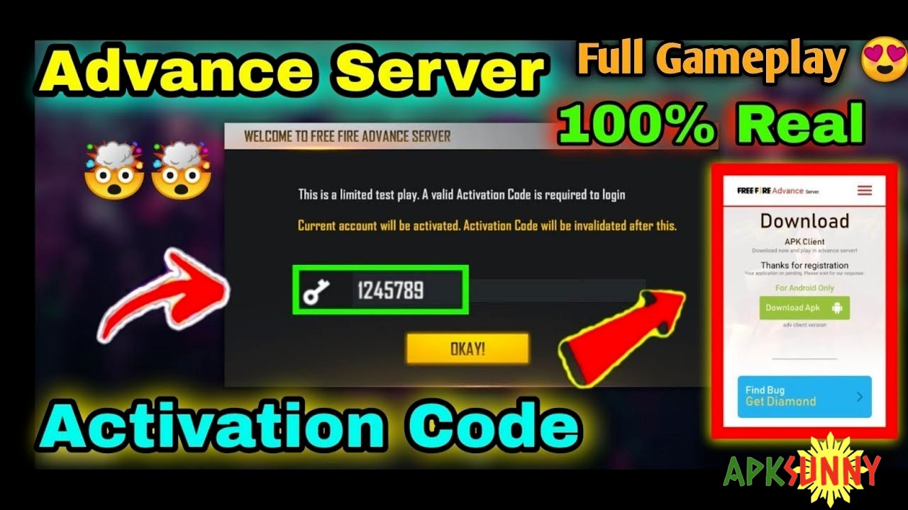 Free Fire Advance Server 2021