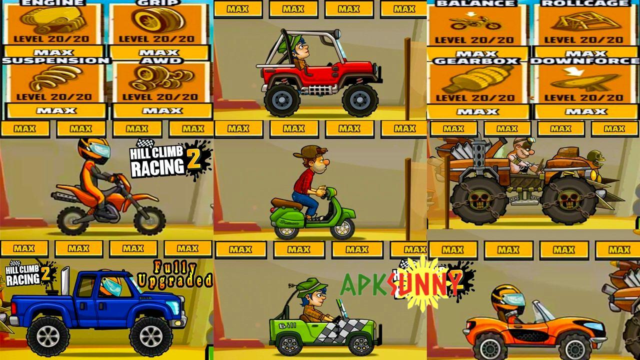 Hill Climb Racing 2 mod apk latest version