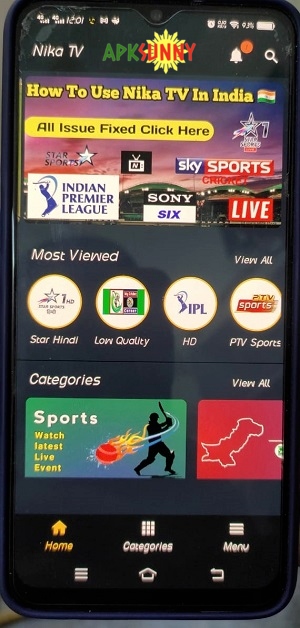 Nika TV mod apk latest version