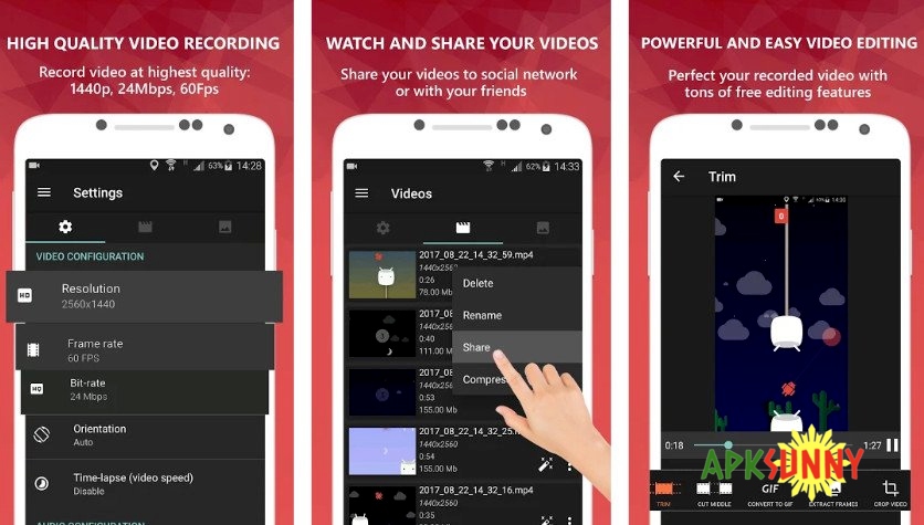 AZ Screen Recorder mod apk free