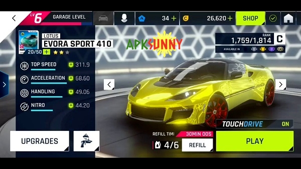 Asphalt 9 mod apk free