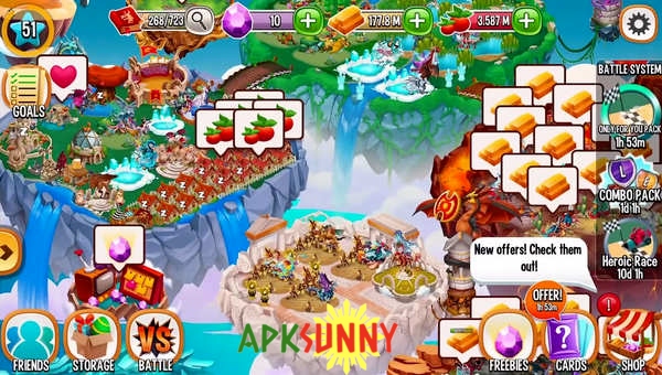 Dragon City mod apk 2022