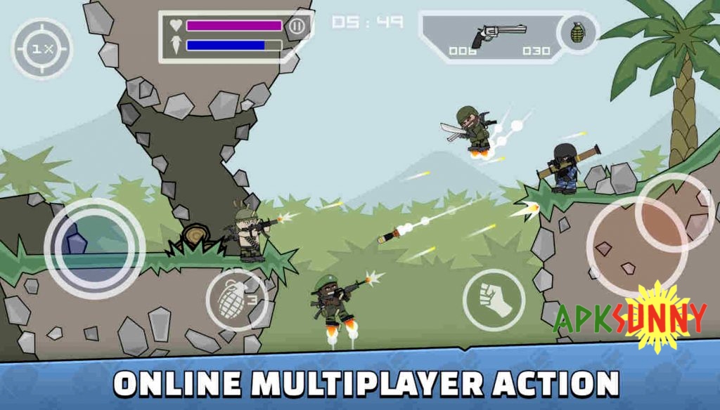 Mini Militia - Doodle Army 2 mod apk 2022