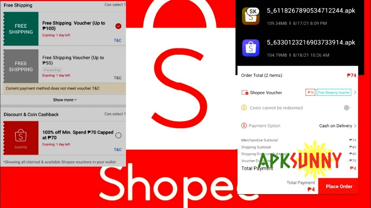 Shopee mod apk free