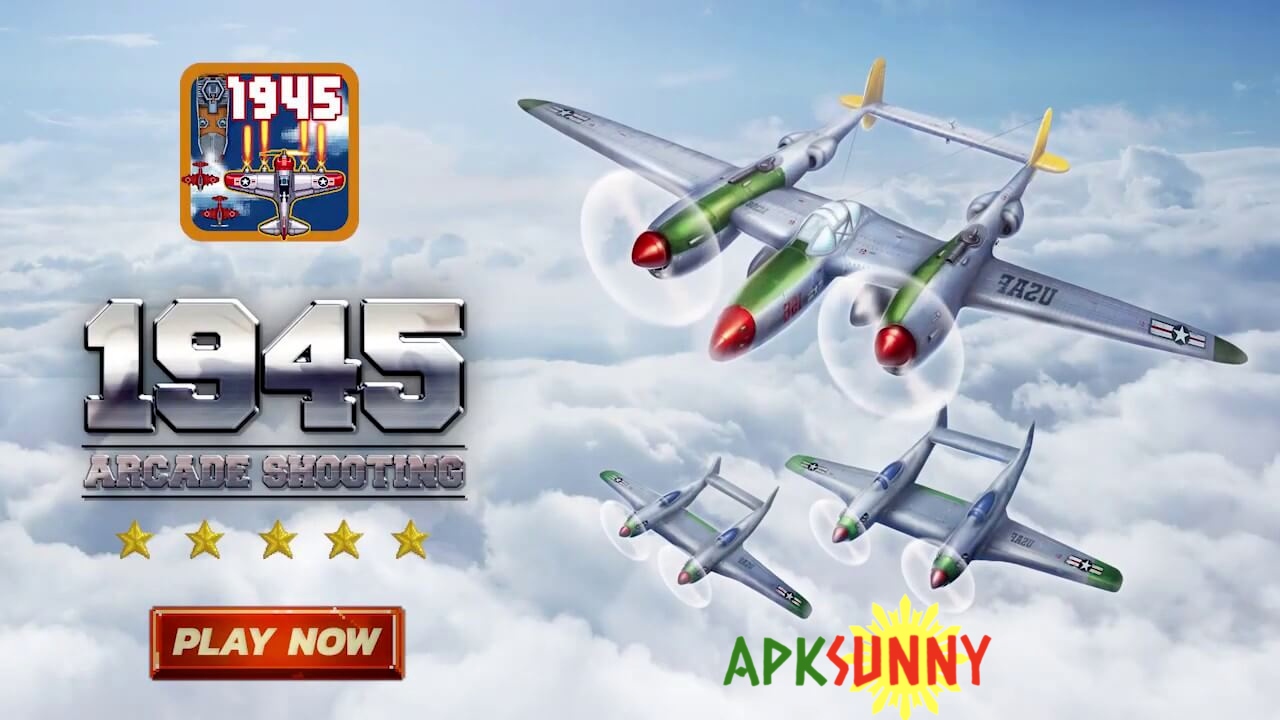 1945 Air Force mod apk 2022