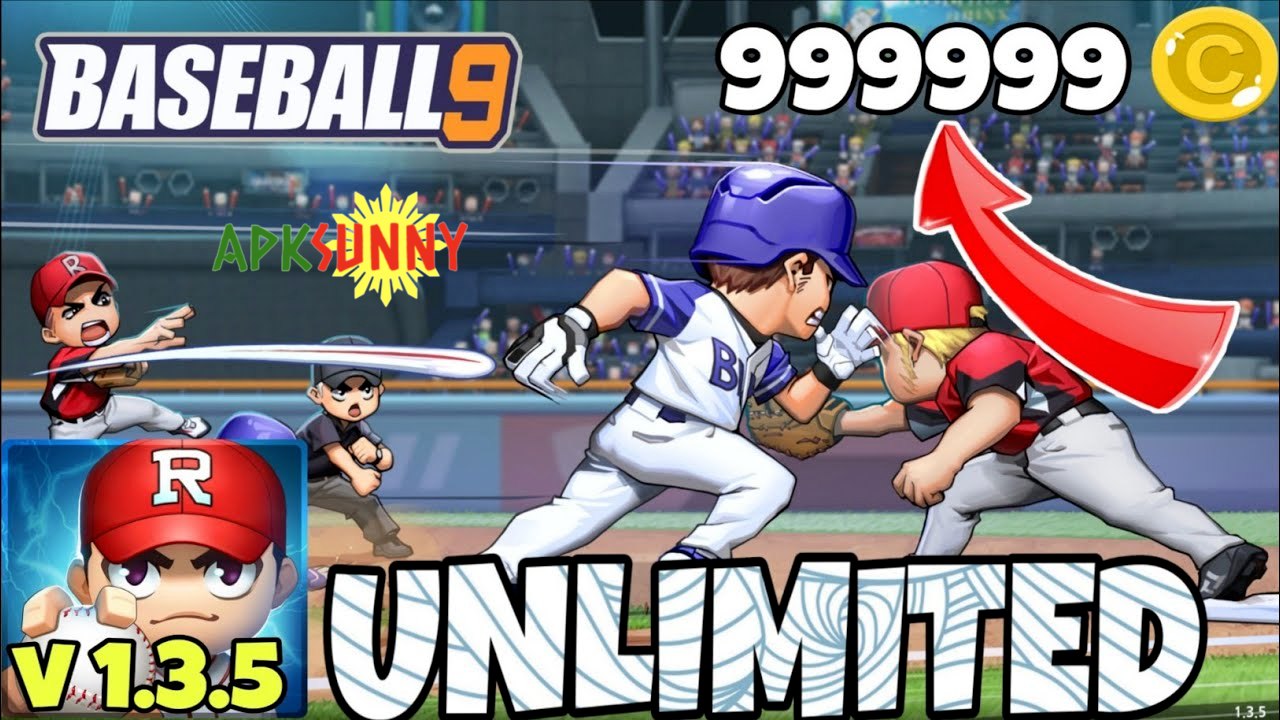 Baseball 9 mod apk apksunny