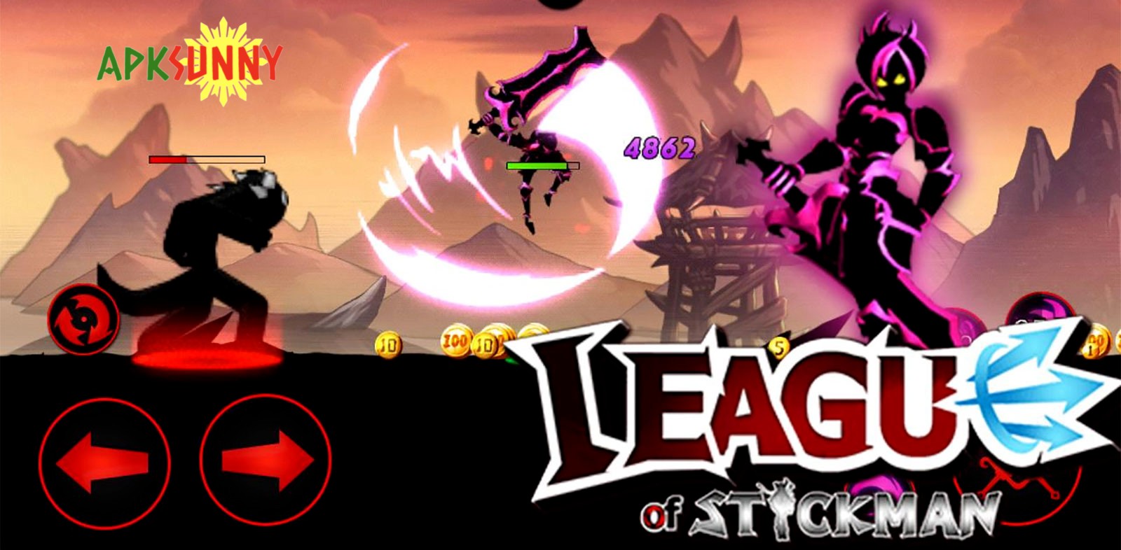 League Of Stickman mod apk free