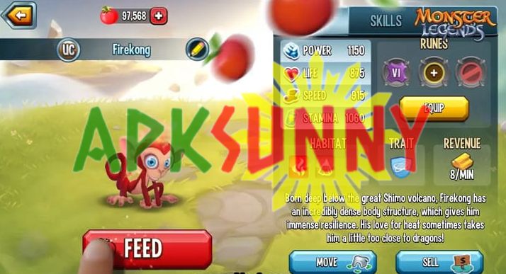 Monster Legends mod apk free