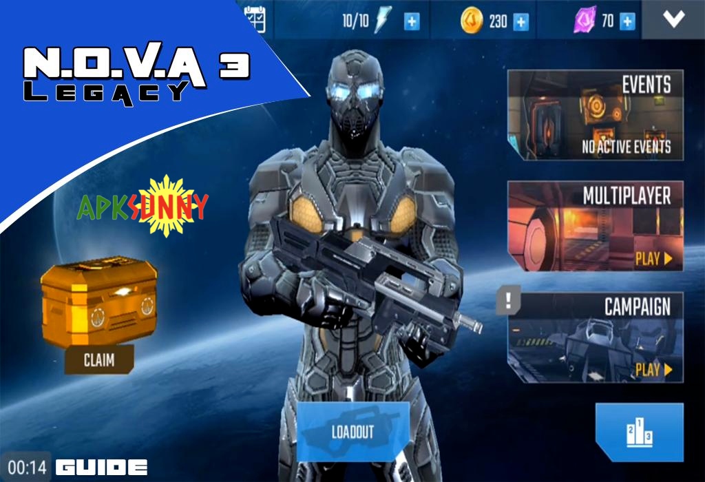 NOVA 3 mod apk 2022