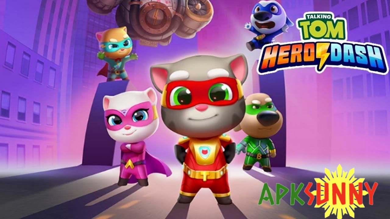 Talking Tom Hero Dash mod apk download