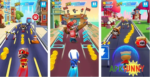 Talking Tom Hero Dash mod apk free