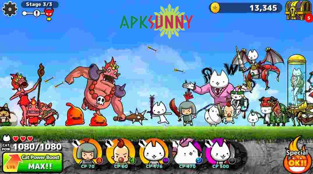 Battle Cats mod apk download