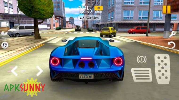 Extreme Car Driving Simulator mod apk free