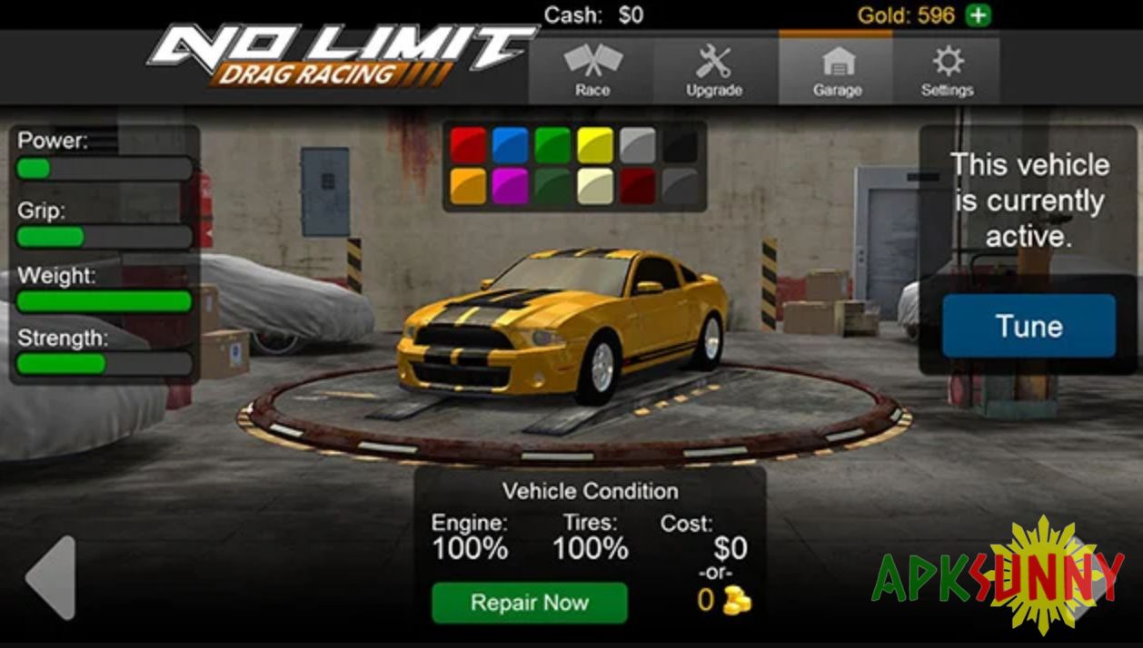 No Limit Drag Racing 2 mod apk 2022