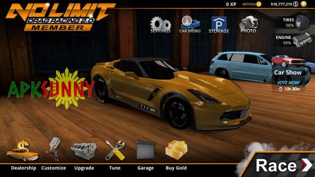 No Limit Drag Racing 2 mod apk download