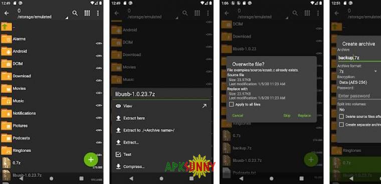 ZArchiver mod apk 2022