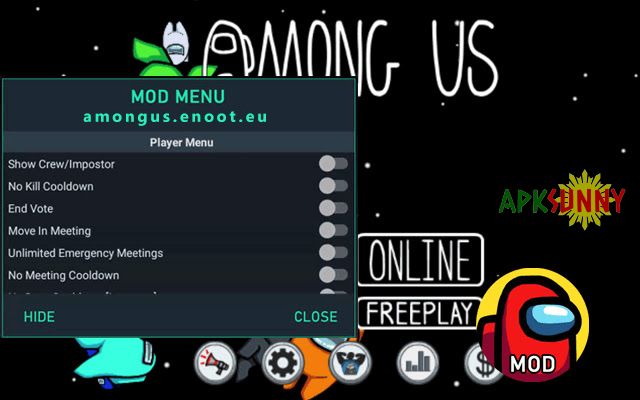 Among Us MOD APK 2022 ios