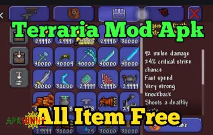 Terraria mod apk 2022