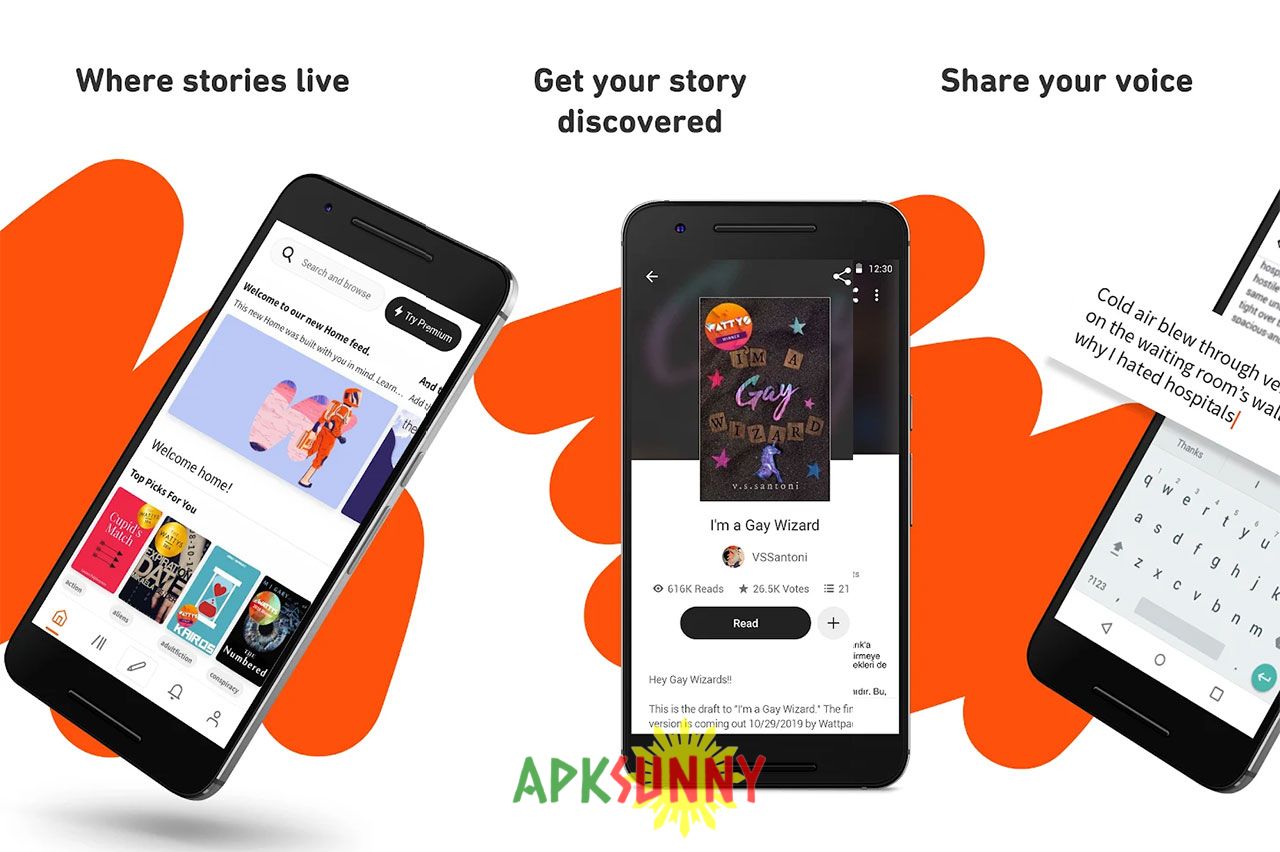 Wattpad mod apk download