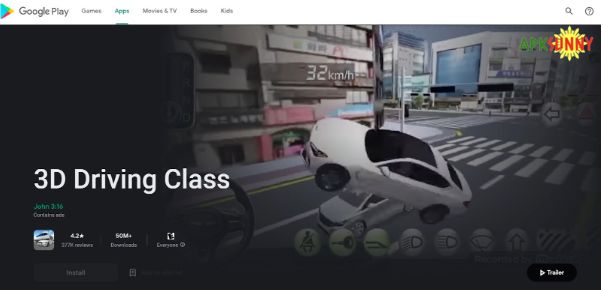 3d driving class mod apk unlocked all cars