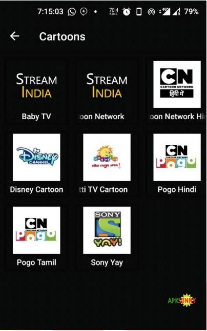 stream india