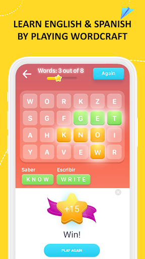 EWA: Learn English & Spanish apk
